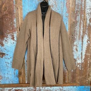 Fenn Wright Mason Tan Duster Sweater Cardigan